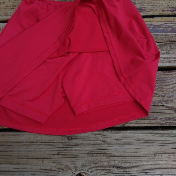 Adorable red tennis skirt size S - Picture 9 of 10